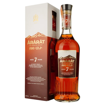 Бренді вірменський Ararat Ani 7 років 0.7л 40%