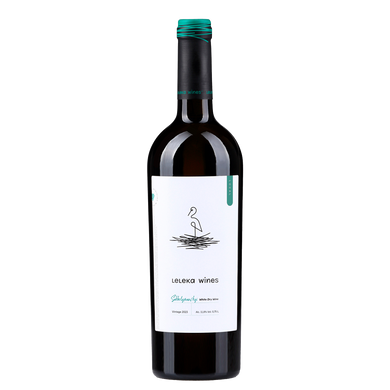 Вино белое сухое LELEKA Wines Sukholymans`kyi 0,75 л. 11,8%