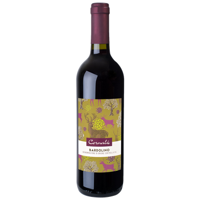 Вино красное сухое Cornale Bardolino DOC, 0,75л. 11,5%