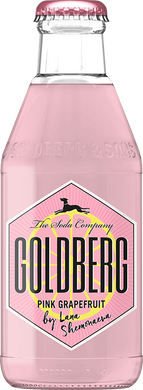 Безалкогольний напій газований Pink Grapefruit Soda /Goldberg/ 0.2л.