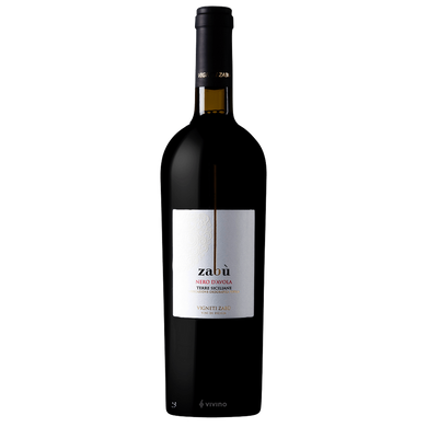 Вино червоне сухе Vigneti Zabu Nero d'Avola Sicilia,0,75 л. 13,5%