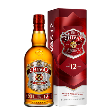 Виски Chivas Regal 12 лет 0,7л. 40% в кор.