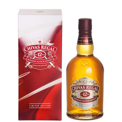 Виски Chivas Regal 12 лет 0,7 л. 40% в мет. упак.