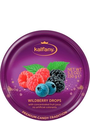 Льодяники Kalfany Wildberry Candies лісові ягоди 150г