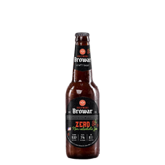 Пиво світле безалкогольне нефільтроване «ZERO» 0,35 л.