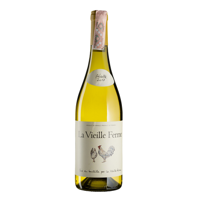 Вино виноградне натуральне сухе біле Ля В'єй Ферм, Perrin et Fils 0,75л 12,5%